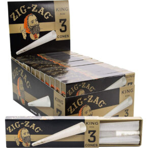 Zig-Zag Ultra Thin Cones King Size 3 pack 24 ct