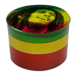 Alum Grinder 42mm Rasta