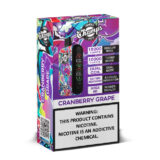 Champs Vape Cranberry Grape (15000 – 10000 Puffs) Dual Coil
