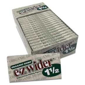 E-z Wider 1 1/2 Organic Hemp Unbleached Rolling Papers