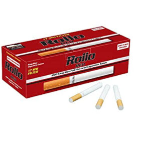 Ohm Premium 200 Red Cigarette Tubes King Size 5pk