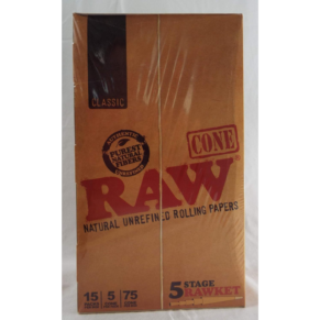 Raw Cone 15/5pk/75