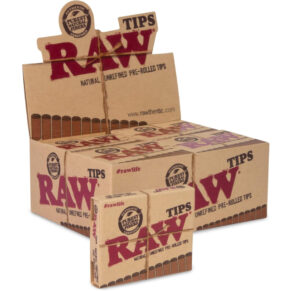 Raw Tips 20pk Pre Rolled